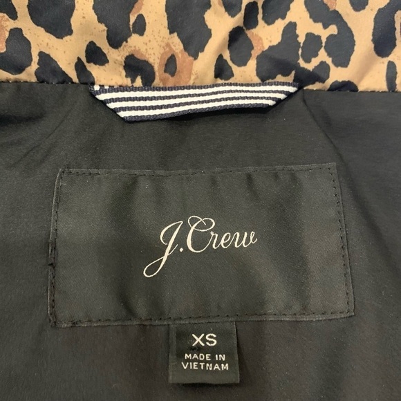 J Crew Leopard Print Puffer Jacket - Picture 9 of 15
